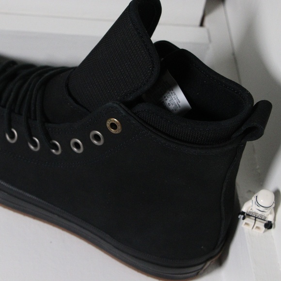 Converse Black on Black Waterproof All Star Boots - Picture 6 of 8